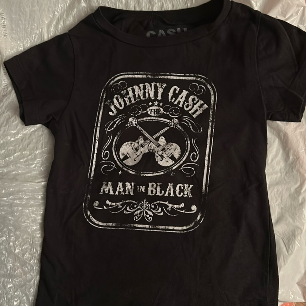 Girls Johnny cash tee size 5T
